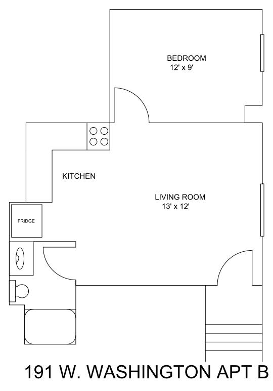 191 West Washington Apt. B