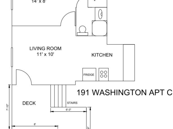 191 West Washington Apt. C