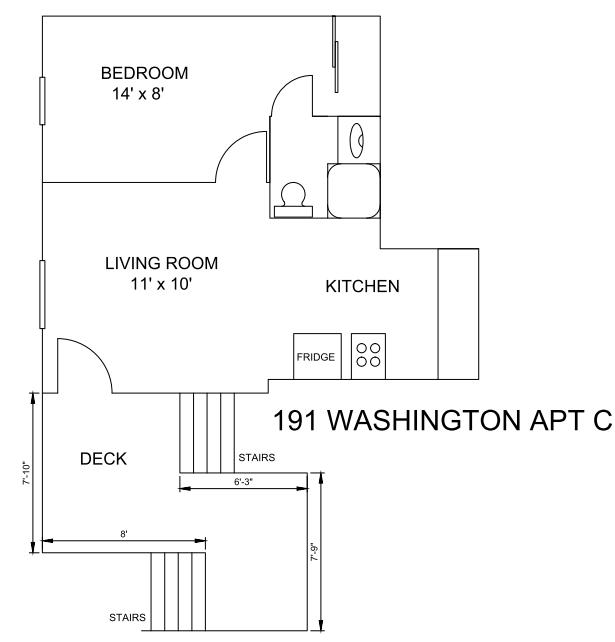 191 West Washington Apt. C