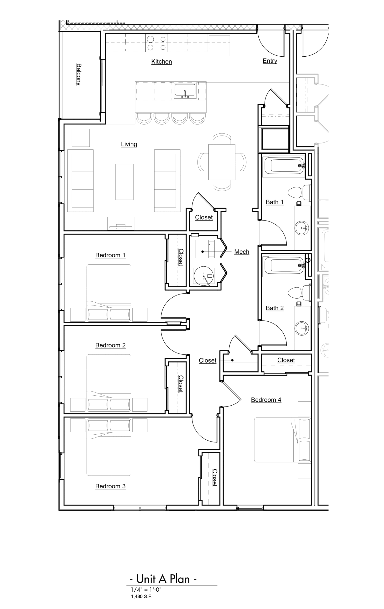 flat-201-floor-plan 12 East Carpenter Flat 201